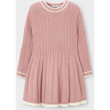 Dívčí šaty Dívčí šaty Mayoral růžová barva, mini, 4920 4920.6K.Mini.9BYA 38X, vel. 92