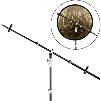 Stativ Držák na statív – rameno pro připevnění odrazové desky 120 cm + čep 16mm