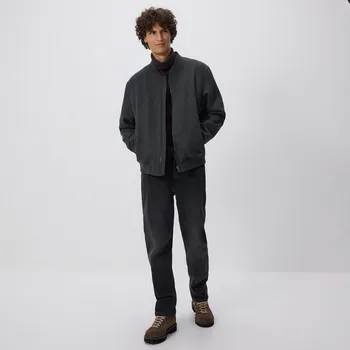 Pánské džíny Reserved - Džíny straight fit - šedá - TU886-90J - TU886-90J-384