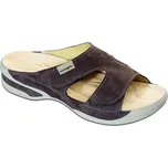 Pantofle OLDŘIŠKA halux zdravotní obuv dámská hnědá (pro vybočené palce) 2O-E14/TL/H38