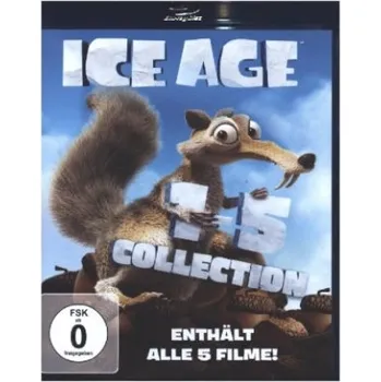 Blu-ray film Ice Age 1-5, 5 Blu-ray – Chris Wedge,Carlos Salanha (DE)