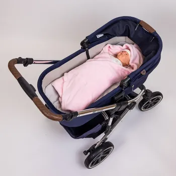 Dětská deka Tulimese Zavinovací celoroční deka světle růžová