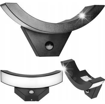 Venkovní osvětlení LED LAMPA VENKOVNÍ NÁSTĚNNÁ SVÍTILNA SE SENZOREM POHYBU 10W