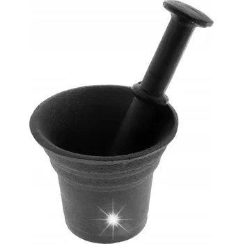 Hmoždíř Litý železný hmoždíř s tloučkem na koření