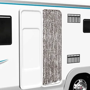 Síť proti hmyzu vidaXL Závěs proti hmyzu 56 x 200 cm žinylka [315141] Barva: béžová a hnědá