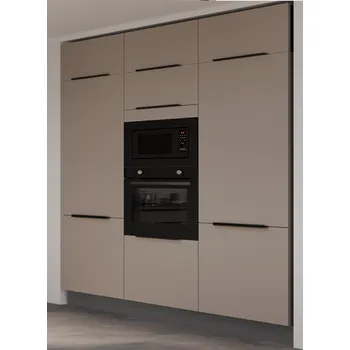 Kuchyňská linka Kuchyňská linka ARIA, sestava D 5, 180 cm, 6 skříněk, sandgrau/antracit