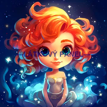 Látkový panel - Dětský - DE-218 Velikost: 25x25cm, Materiál: Kočárkovina