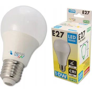Žárovka LED žárovka Masterled E27 10 W neutrální bílá 800 lm 4000 K SMD 2835