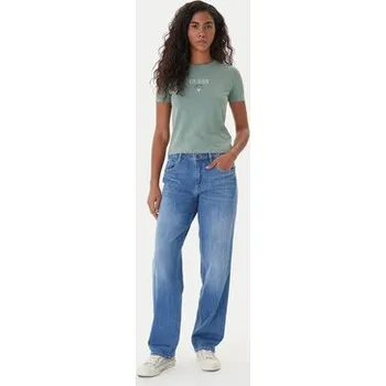 Dámské oblečení Guess Jeans Jeansy W5YA0I D0022 Modrá Boyfriend Fit 29_30