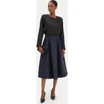 Rinascimento Trapézová sukně CFC0126542003 Tmavomodrá Regular Fit M