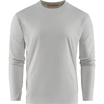 Rybářské oblečení Grundéns Triko Tough Sun Crew Oyster - M