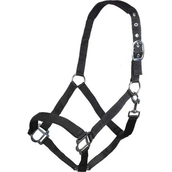 Vybavení pro koně HKM Ohlávka polstrovaná Sydney Style HKM, černá SHETTY