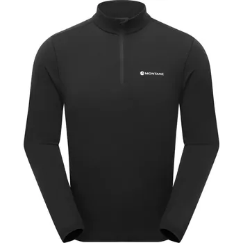 Pánské oblečení Tričko Montane Malli Long Sleeve Zip black L