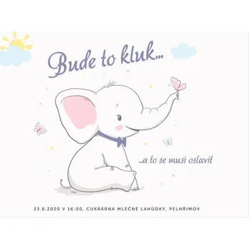 Pozvánka na Baby shower 4