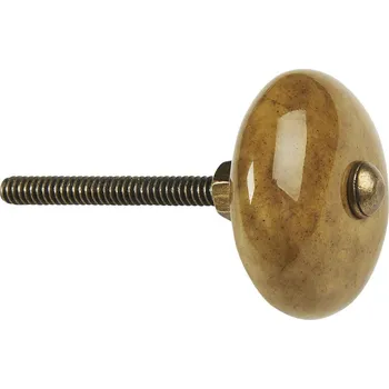 Obraz Elegantní ÚCHYTKA NA NÁBYTEK Vintage Brown Olive Green Ib Laursen