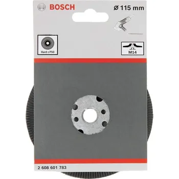 Brusný kotouč Podložný talíř do úhlových brusek pro brusné kotouče o zrnitosti 50 a vyšší Bosch 115mm (2608601783)