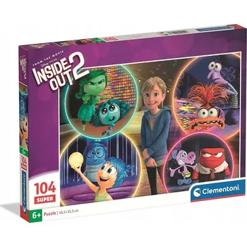 Puzzle Disney Brain Elves Emotion, 104 dílků, Clementoni