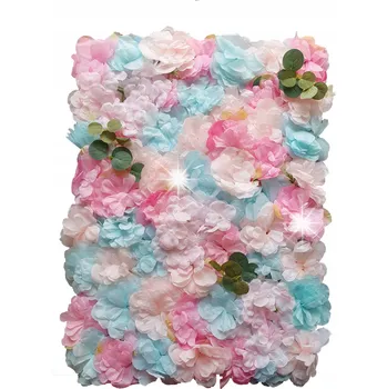 umělá květina Dekorativní stěna z umělých květin 40x58 cm