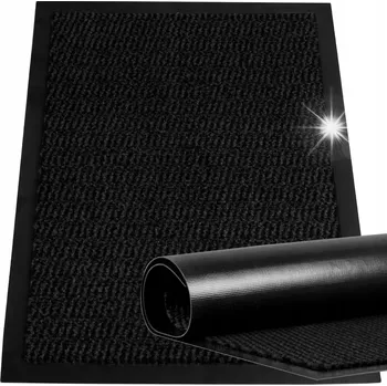 Rohožka ROHOŽKA PŘED DVEŘE VSTUPNÍ GUMOVÁ PROTISKLUZOVÁ 60X90CM