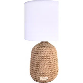 Lampička Stolní lampa STANDI 32 h, lampa jutový provázek ve stylu boho, skandinávská juta