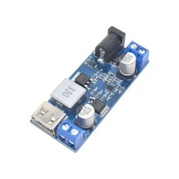 Měnič napětí Napájecí modul, step-down měnič 12-24V na 5V/3A, USB+svorkovnice
