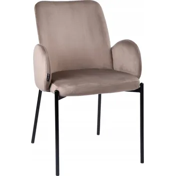 Jídelní židle Židle ExitoDesign velur hnědá 1 ks