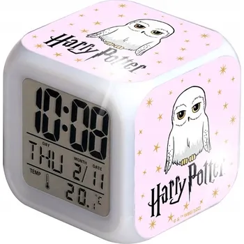 Budík Budík se světlem LED Sova Harry Potter
