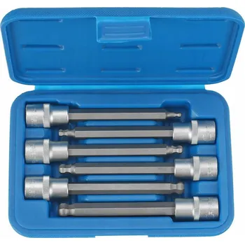 Klíč HLUBOKÉ NÁSTRČNÉ KLÍČE 1/2 IMBUS HEX 5-12mm S KULIČKOU CONDOR C.5055