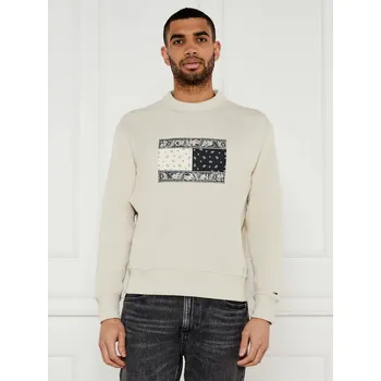 Pánská mikina Tommy Jeans pánská béžová mikina 99908630-2187389