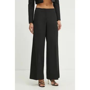 Kalhoty s příměsí vlny Pinko 104667.A2CN černá 99X, vel. 40