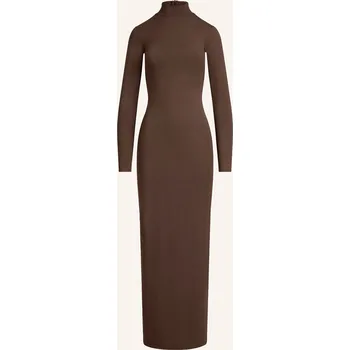 Dámské šaty Skims Dámské Lounge Šaty Smooth Layers, espresso, 36