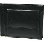 Lagen W-2010 BLACK pánská kožená dolarovka černá