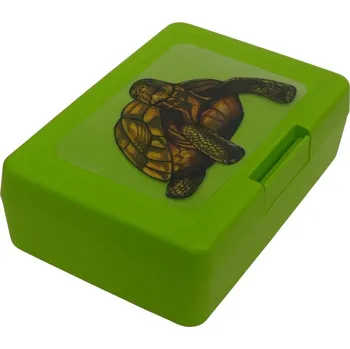 Dóza na potraviny Plastový box - želva suchozemská (objem 0,9 l / 1,2 l)