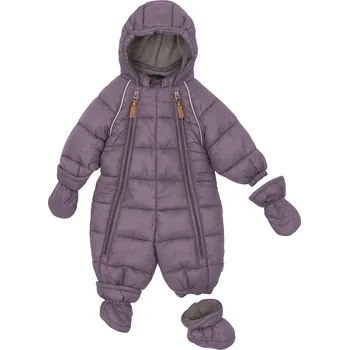 Kojenecká kombinéza MIKK-LINE Dětská zimní kombinéza - fialová Sparrow- Velikost: 68 Fialová 68