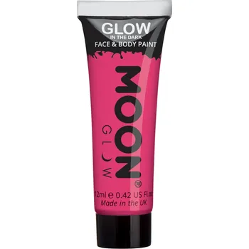 Fosforující UV barva na tělo a obličej Růžová