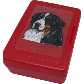 Dóza na potraviny Bernský salašnický pes - plastový box (objem 0,9 l / 1,2 l)