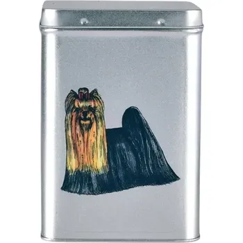 Dóza na potraviny Plechová dóza - jorkšír standard (objem 1,5 l)