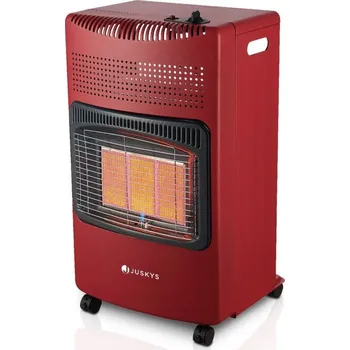 Krbová kamna Plynová kamna – 4,2 kW, červená