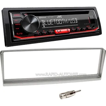 Audio Autorádio ALFA ROMEO 156 2002-2007 JVC KD-T702BT Bluetooth s instalační sadou