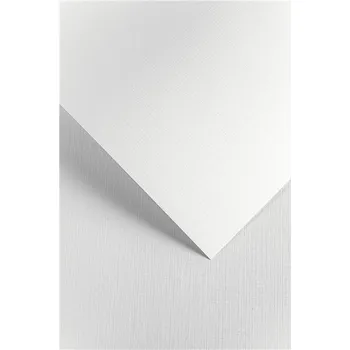 Kancelářský papír Galeria papieru Designový papír A4 Checked, 240 g, bílý, 20 ks