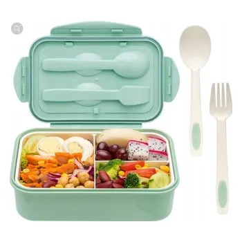 Dóza na potraviny Nádoba na potraviny s víkem 450 ml LUNCHBOX 0,45 l Krabičky na jídlo