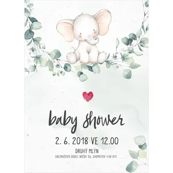 Pozvánka na Baby shower 8