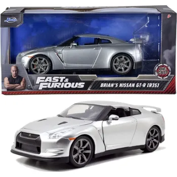 autíčko Auto Fast and Furious 2009 Nissan GTR 1:24