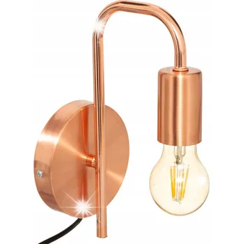 Nástěnné svítidlo Nástěnná lampa Keli MĚDĚNÁ