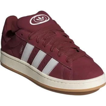 Pánská vycházková obuv ADIDAS-Campus 00s M noble maroon/cloud white/off white Červená 41 1/3