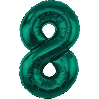 Balónek Narozeninová dekorace BALÓNEK ČÍSLICE 8 - Skvělá ozdoba a nezbytnost na oslavu