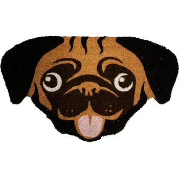 Rohožka HOME ELEMENTS Rohož z kokosových vláken, tvar Pes, 43x73 cm