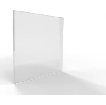 Flamingo Sklo pod kamna - čtverec 1200x1200mm/6mm, čiré, s fazetou