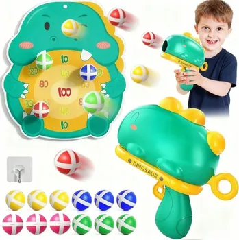 Dětská zbraň Hra šipky střelba na cíl pistole kuličky suchý zip terč