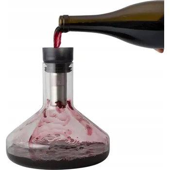 Karafa na víno Rabbit s aerátorem / provzdušňovačem